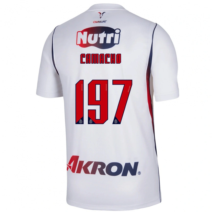 Danxen Heren Xandor Camacho #197 Wit Marineblauw Rood Uitshirt Uittenue 2026/27 T-Shirt