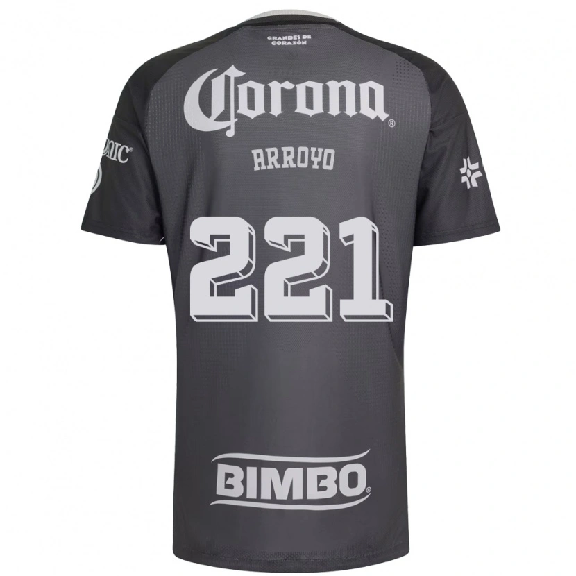 Danxen Heren Reyli Arroyo #221 Grijs Wit Zwart Uitshirt Uittenue 2026/27 T-Shirt