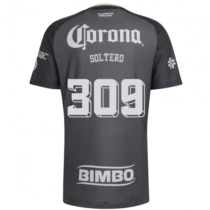 Danxen Heren Sinuhe Soltero #309 Grijs Wit Zwart Uitshirt Uittenue 2026/27 T-Shirt