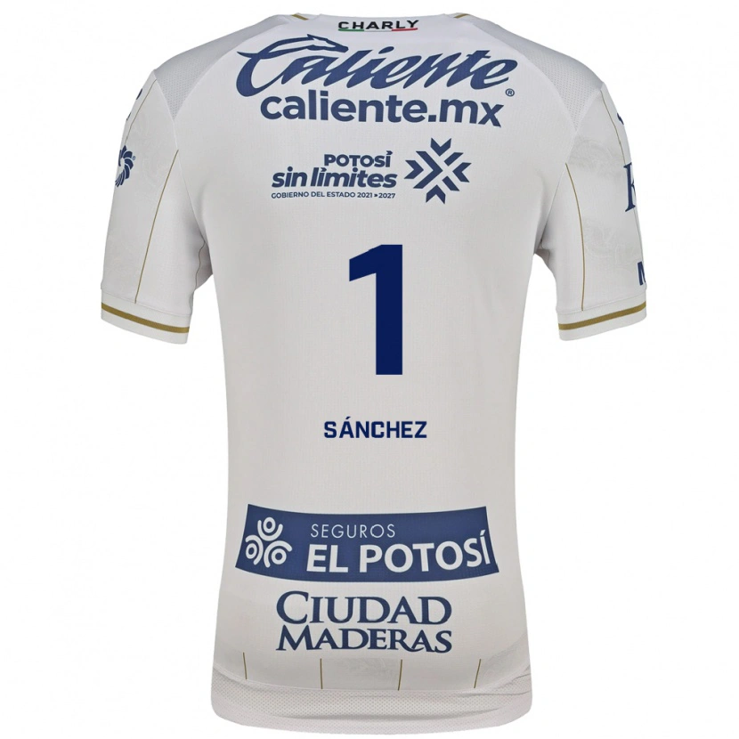 Danxen Heren Andrés Sánchez #1 Wit Blauw Uitshirt Uittenue 2026/27 T-Shirt