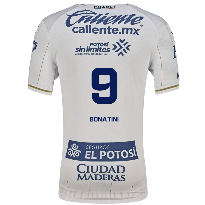 Danxen Heren Leo Bonatini #9 Wit Blauw Uitshirt Uittenue 2026/27 T-Shirt