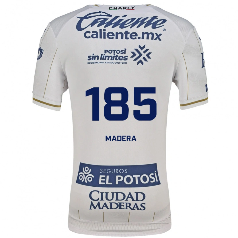 Danxen Heren Héctor Madera #185 Wit Blauw Uitshirt Uittenue 2026/27 T-Shirt