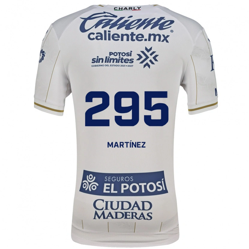 Danxen Heren Jorge Martínez #295 Wit Blauw Uitshirt Uittenue 2026/27 T-Shirt
