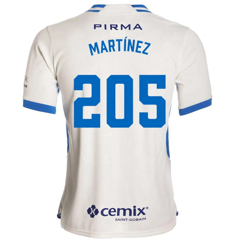 Danxen Heren César Martínez #205 Wit Blauw Rood Uitshirt Uittenue 2026/27 T-Shirt