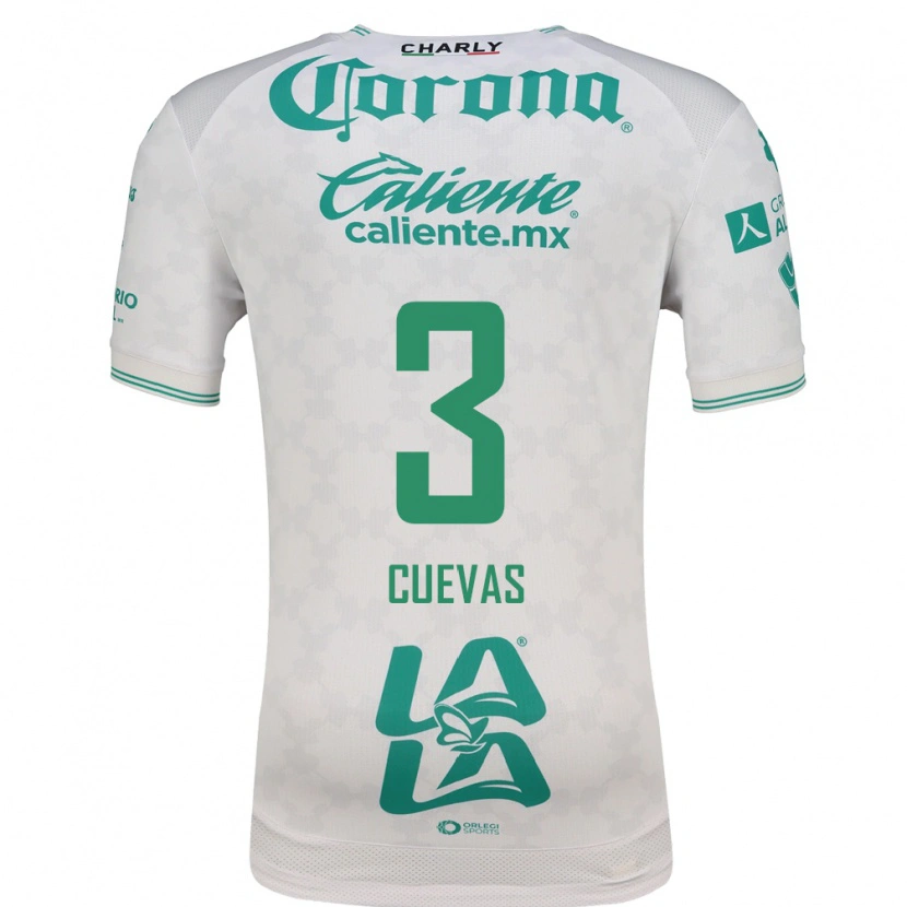 Danxen Heren Mauricio Cuevas #3 Lichtgroen Wit Uitshirt Uittenue 2026/27 T-Shirt