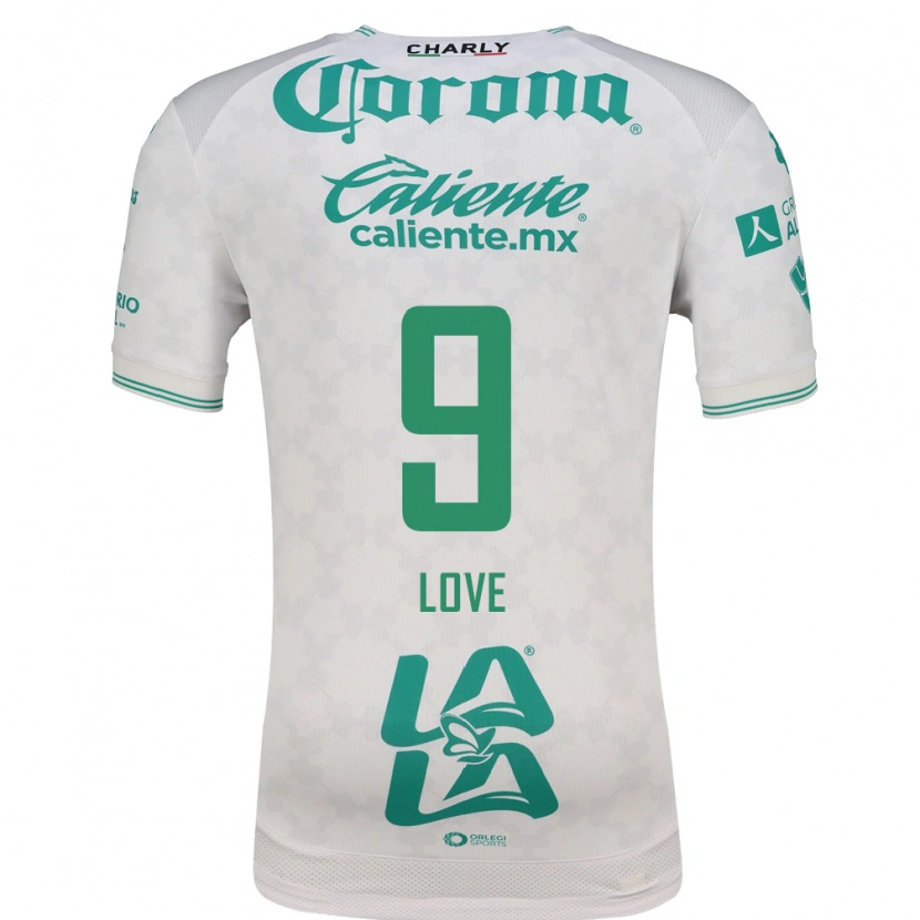 Danxen Heren Juelle Love #9 Lichtgroen Wit Uitshirt Uittenue 2026/27 T-Shirt