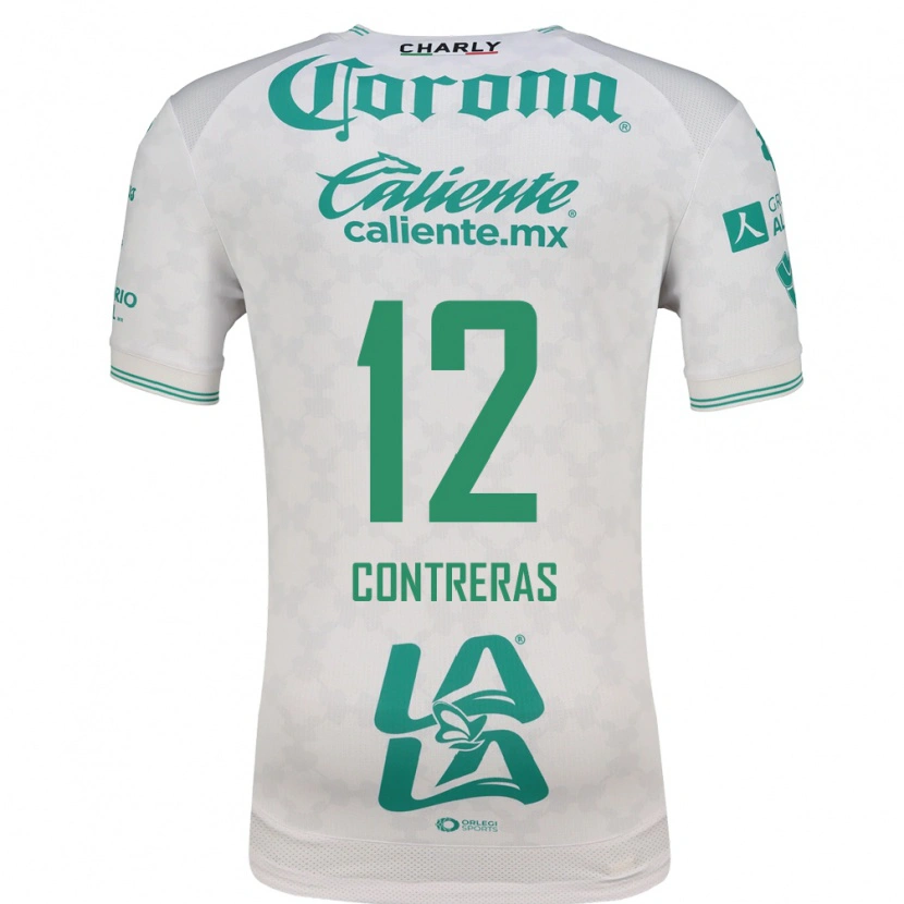 Danxen Heren Karol Contreras #12 Lichtgroen Wit Uitshirt Uittenue 2026/27 T-Shirt