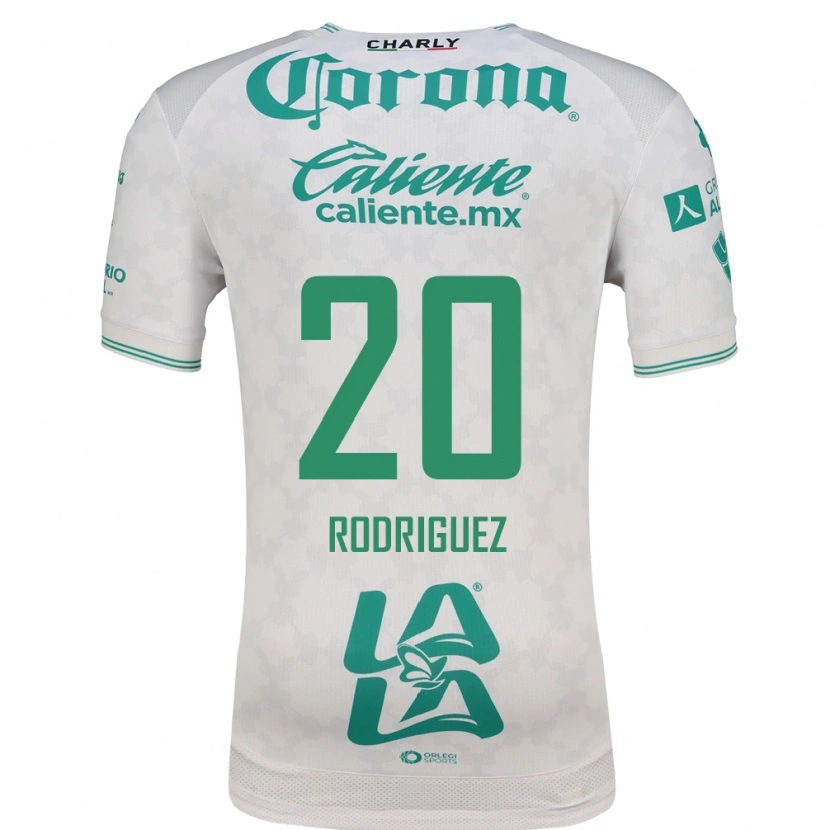 Danxen Heren Hugo Rodriguez #20 Lichtgroen Wit Uitshirt Uittenue 2026/27 T-Shirt