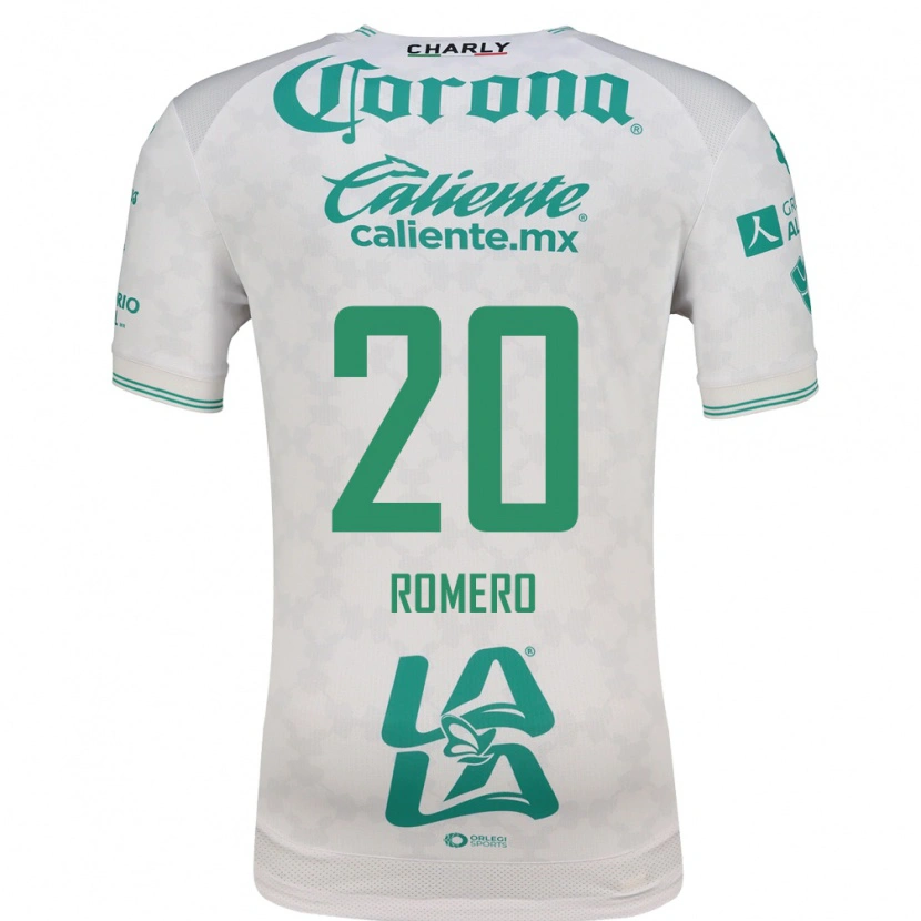 Danxen Heren Lia Romero #20 Lichtgroen Wit Uitshirt Uittenue 2026/27 T-Shirt