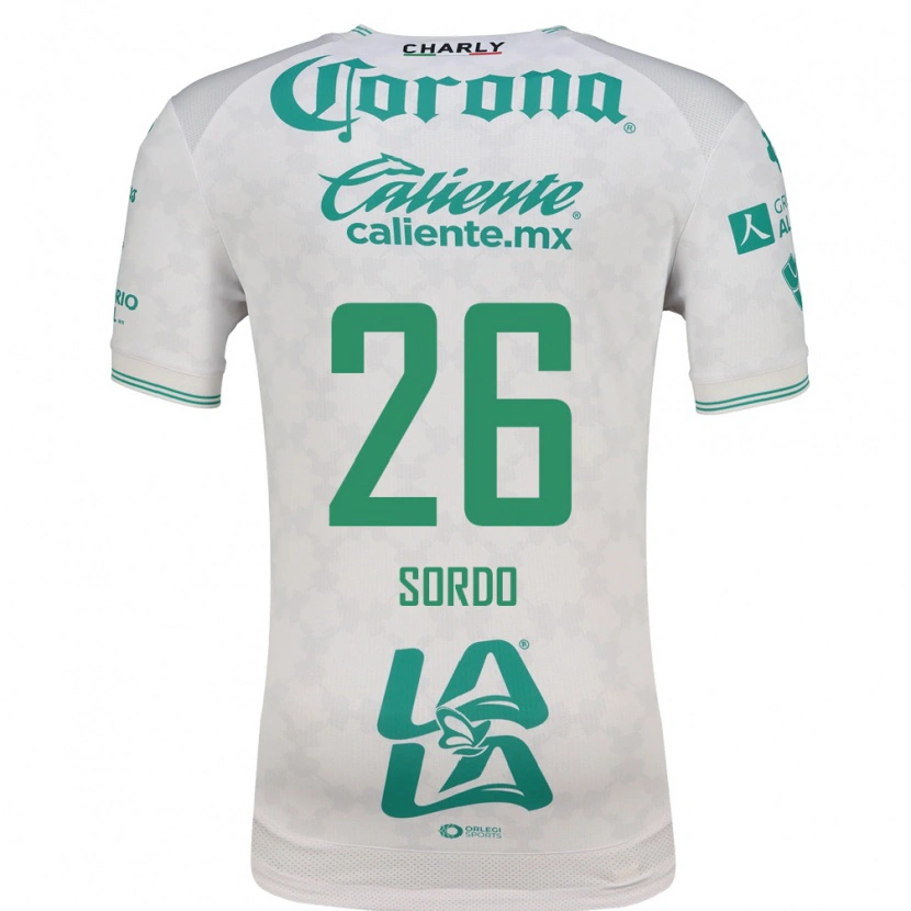 Danxen Heren Ramiro Sordo #26 Lichtgroen Wit Uitshirt Uittenue 2026/27 T-Shirt