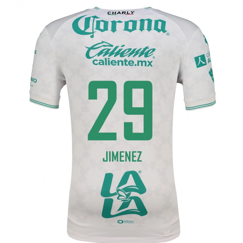 Danxen Heren Tahiel Jiménez #29 Lichtgroen Wit Uitshirt Uittenue 2026/27 T-Shirt
