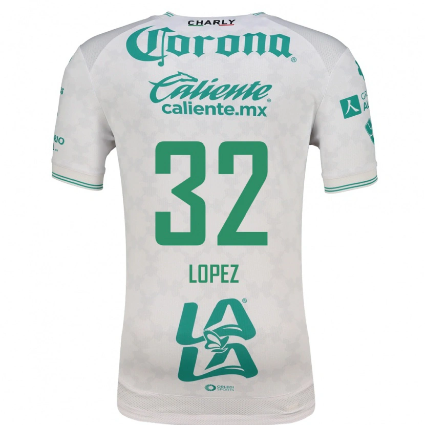 Danxen Heren Raúl López #32 Lichtgroen Wit Uitshirt Uittenue 2026/27 T-Shirt