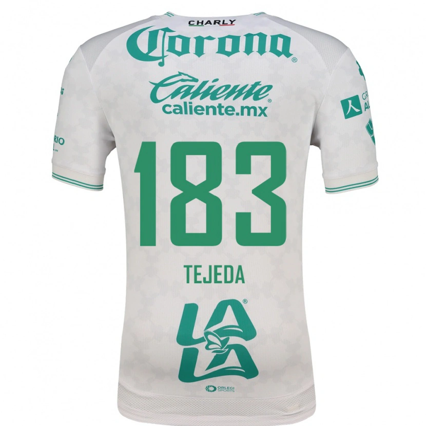 Danxen Heren Juan Tejeda #183 Lichtgroen Wit Uitshirt Uittenue 2026/27 T-Shirt