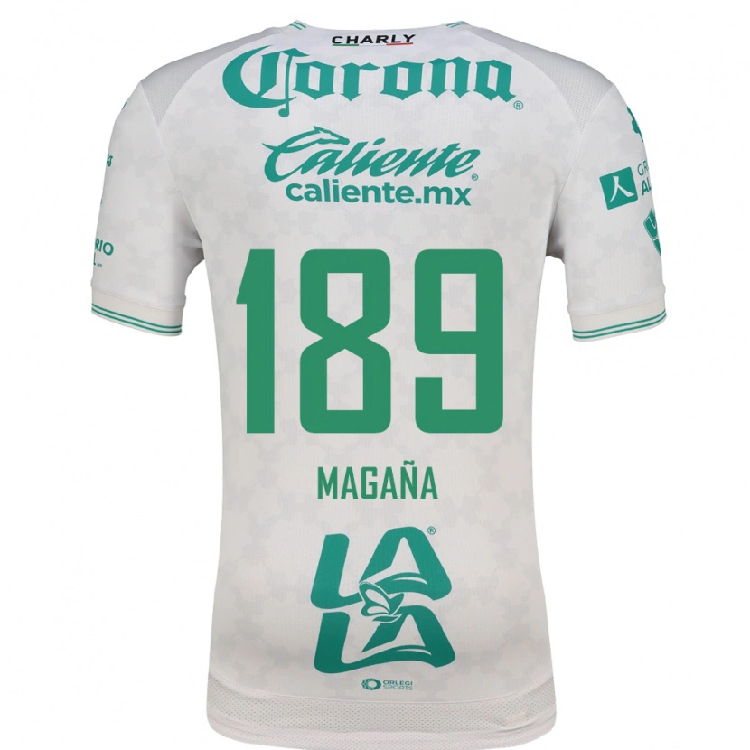 Danxen Heren Emilio Magaña #189 Lichtgroen Wit Uitshirt Uittenue 2026/27 T-Shirt
