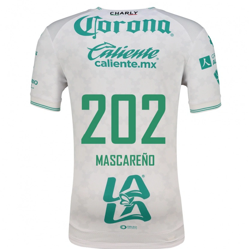 Danxen Heren Luis Mascareño #202 Lichtgroen Wit Uitshirt Uittenue 2026/27 T-Shirt