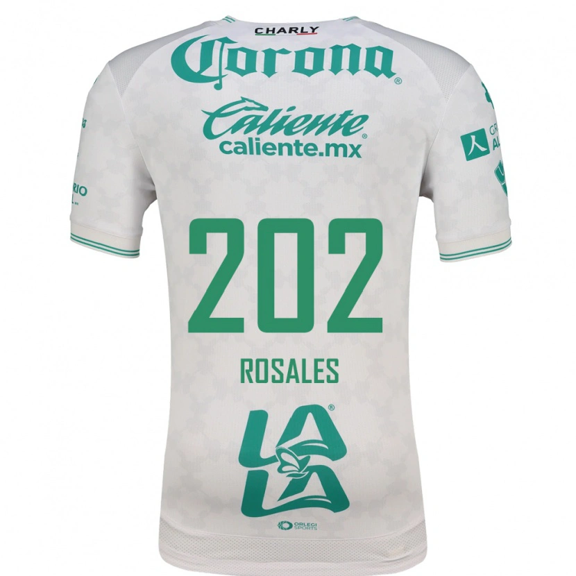 Danxen Heren Luis Rosales #202 Lichtgroen Wit Uitshirt Uittenue 2026/27 T-Shirt