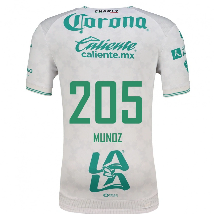 Danxen Heren Guillermo Muñoz #205 Lichtgroen Wit Uitshirt Uittenue 2026/27 T-Shirt