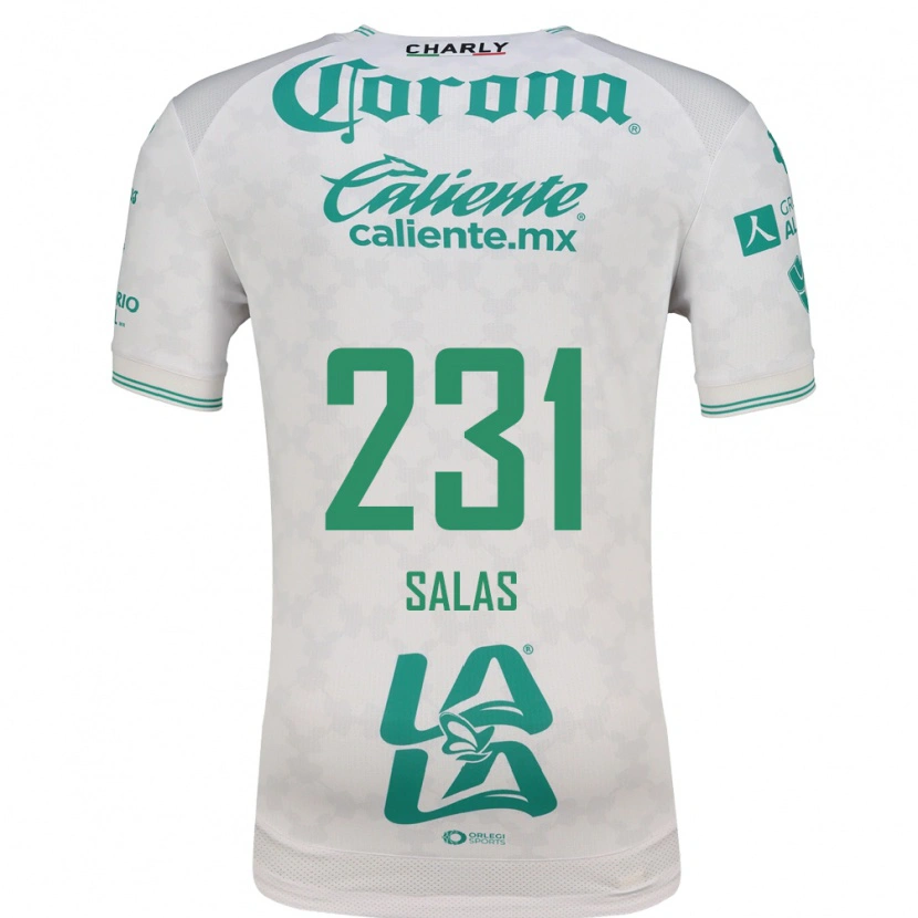 Danxen Heren Addiel Salas #231 Lichtgroen Wit Uitshirt Uittenue 2026/27 T-Shirt