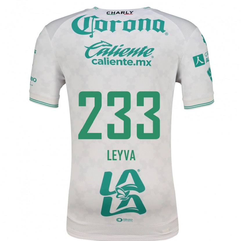 Danxen Heren Axel Leyva #233 Lichtgroen Wit Uitshirt Uittenue 2026/27 T-Shirt