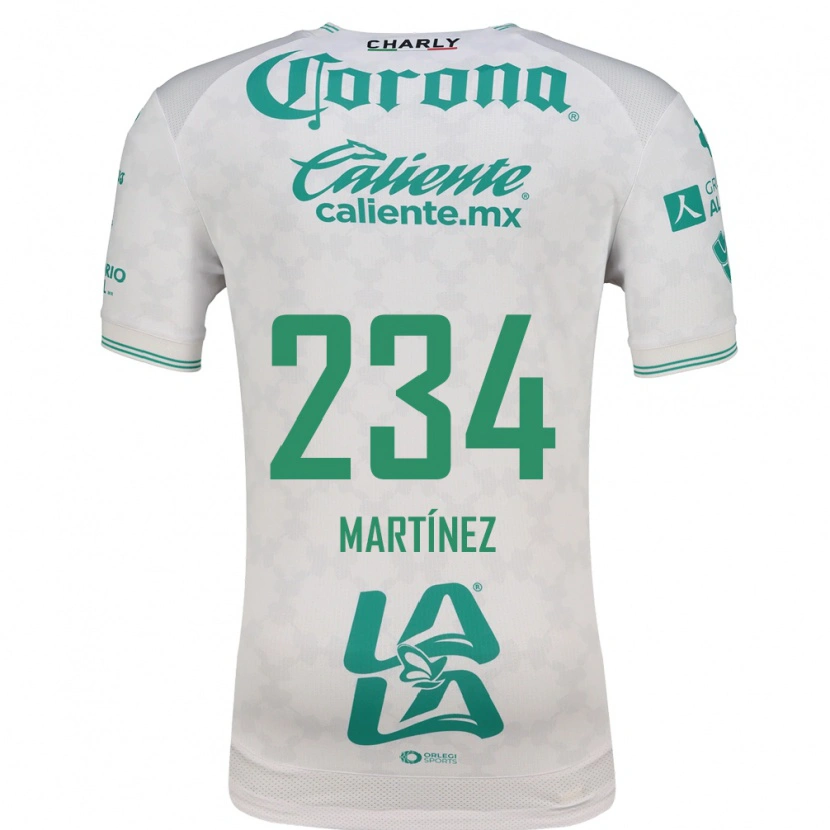 Danxen Heren Cristian Martínez #234 Lichtgroen Wit Uitshirt Uittenue 2026/27 T-Shirt