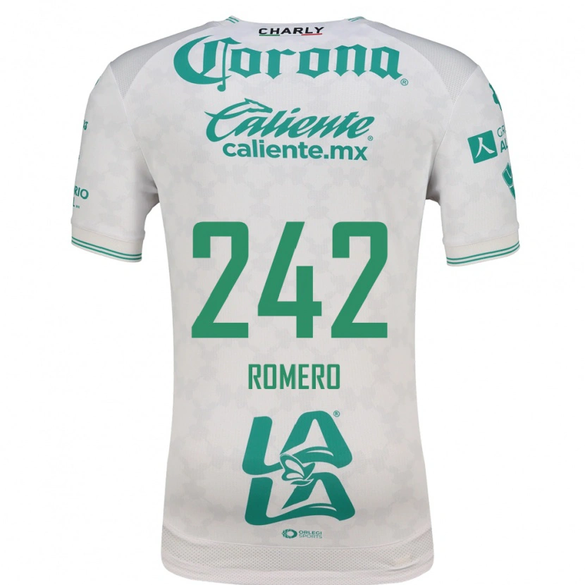 Danxen Heren Ángel Romero #242 Lichtgroen Wit Uitshirt Uittenue 2026/27 T-Shirt