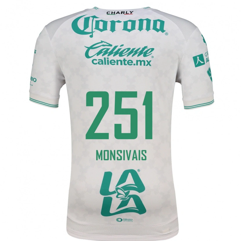 Danxen Heren Giovani Monsivais #251 Lichtgroen Wit Uitshirt Uittenue 2026/27 T-Shirt