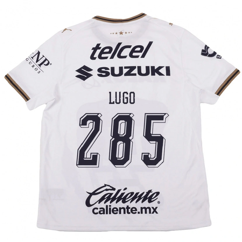 Danxen Heren Nicolás Lugo #285 Wit Zwart Bruin Uitshirt Uittenue 2026/27 T-Shirt