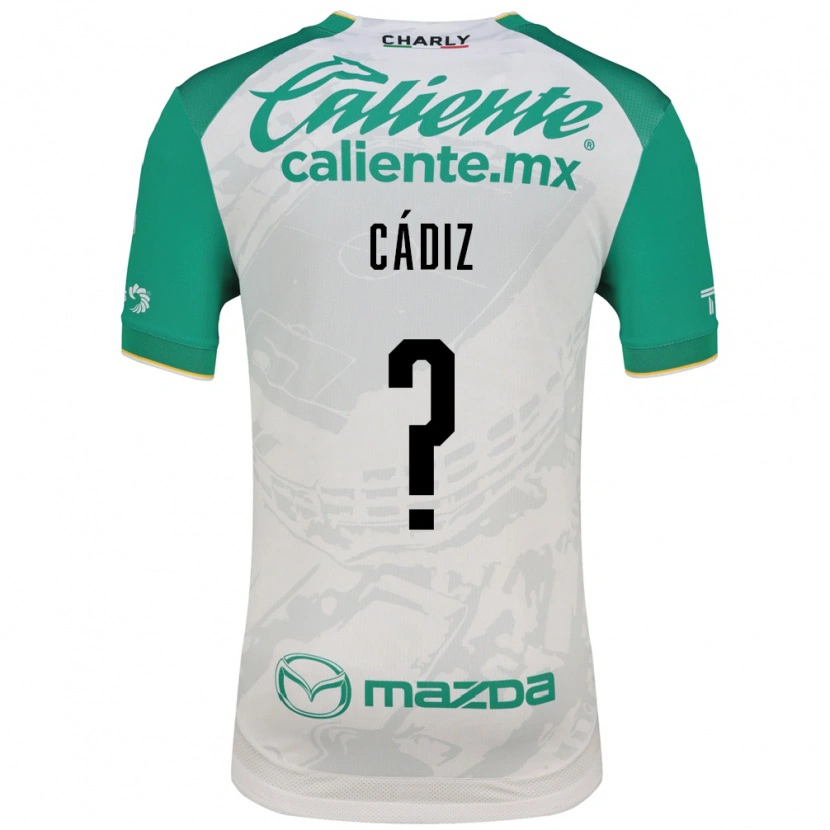 Danxen Heren Jhonder Cádiz #0 Lichtgroen Wit Uitshirt Uittenue 2026/27 T-Shirt