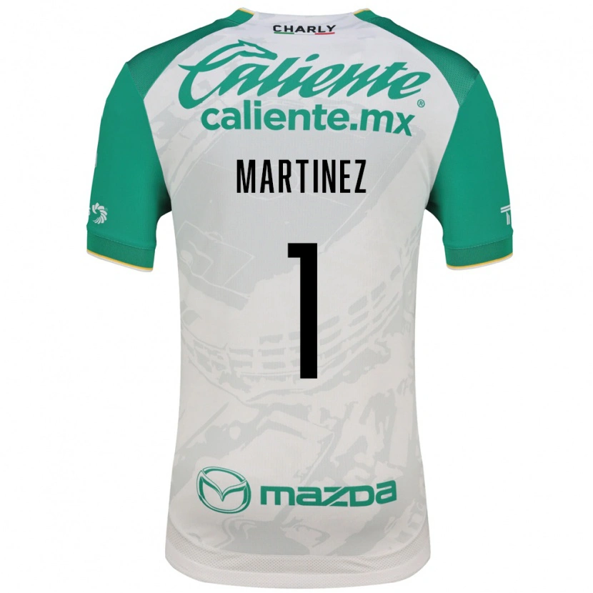 Danxen Heren Angeles Martínez #1 Lichtgroen Wit Uitshirt Uittenue 2026/27 T-Shirt