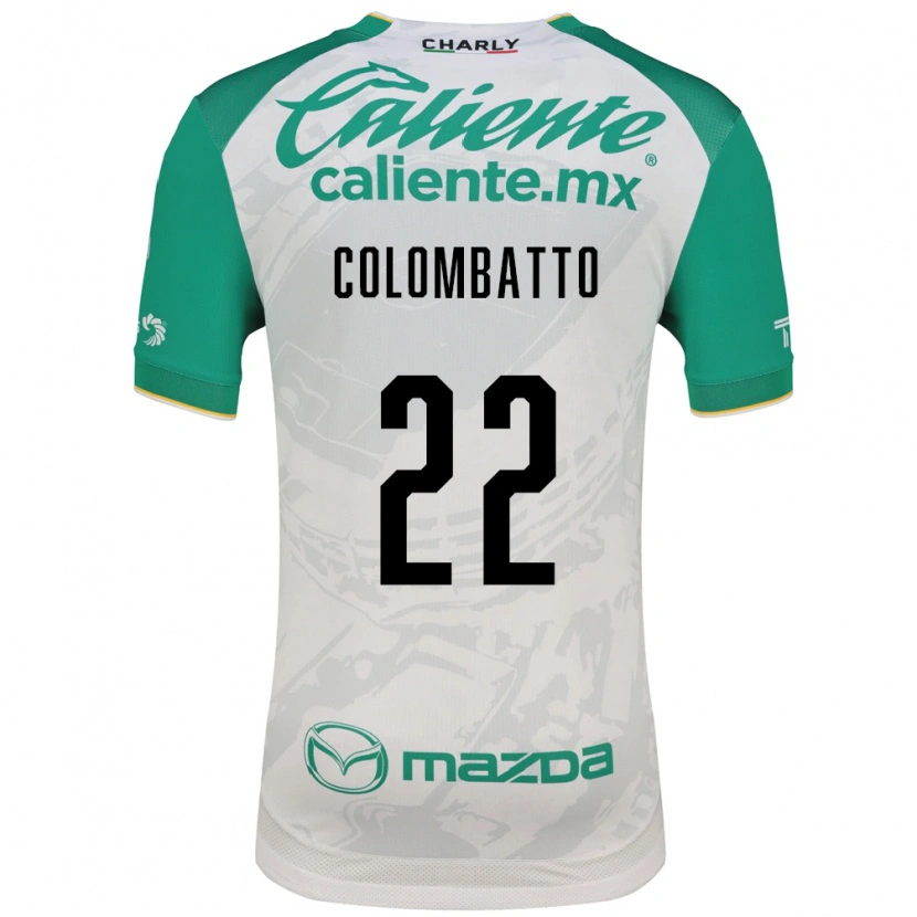 Danxen Heren Santiago Colombatto #22 Lichtgroen Wit Uitshirt Uittenue 2026/27 T-Shirt
