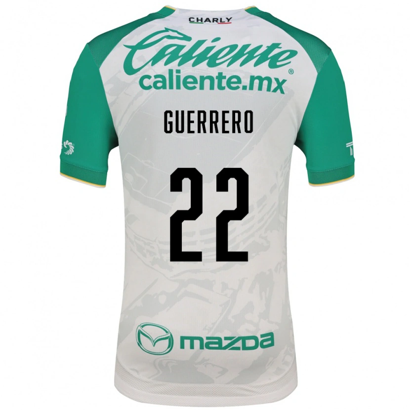 Danxen Heren África Guerrero #22 Lichtgroen Wit Uitshirt Uittenue 2026/27 T-Shirt