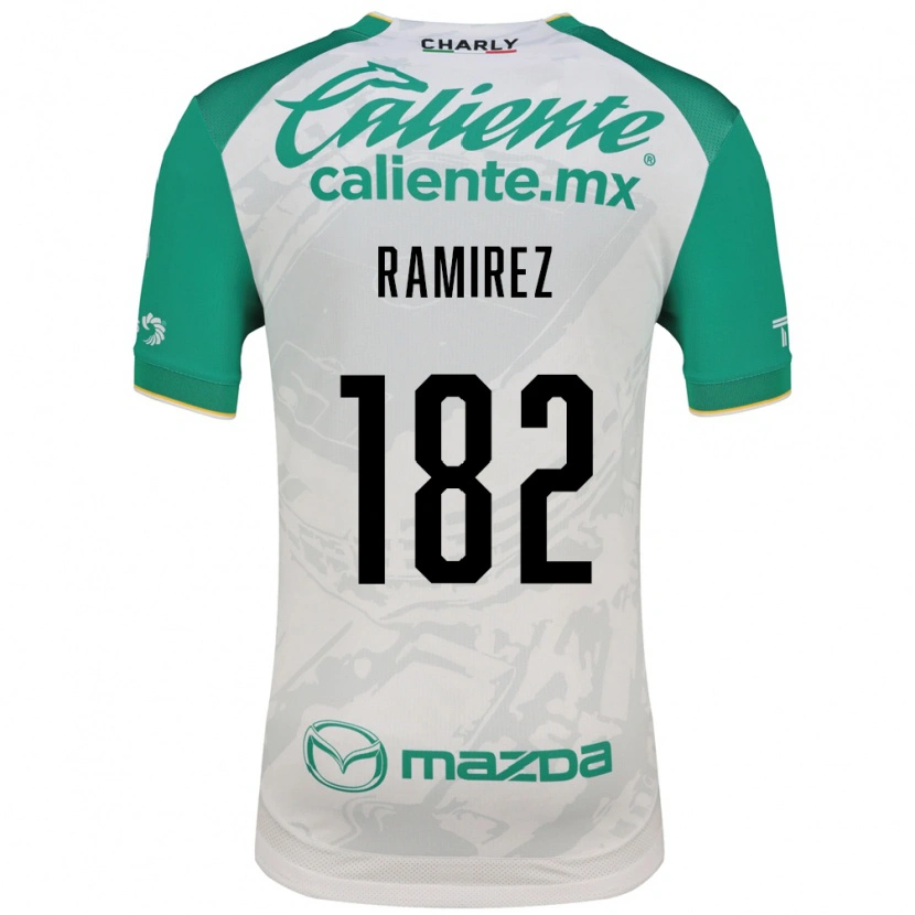 Danxen Heren Luis Ramírez #182 Lichtgroen Wit Uitshirt Uittenue 2026/27 T-Shirt