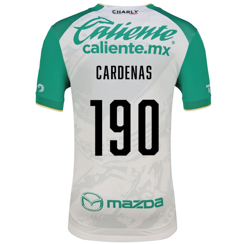 Danxen Heren Emilio Cárdenas #190 Lichtgroen Wit Uitshirt Uittenue 2026/27 T-Shirt