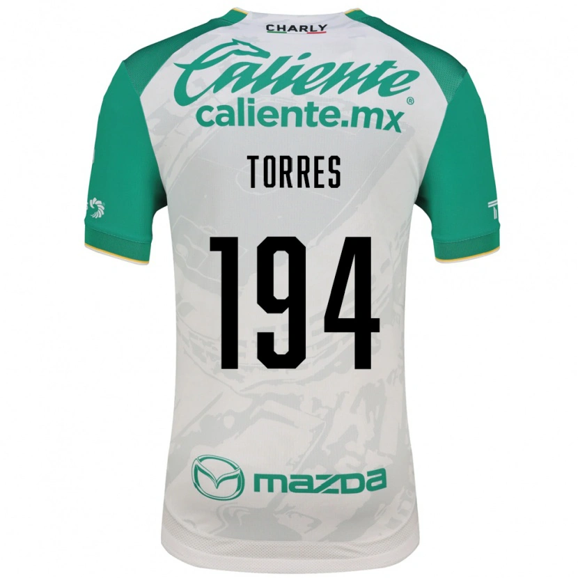 Danxen Heren Erick Torres #194 Lichtgroen Wit Uitshirt Uittenue 2026/27 T-Shirt