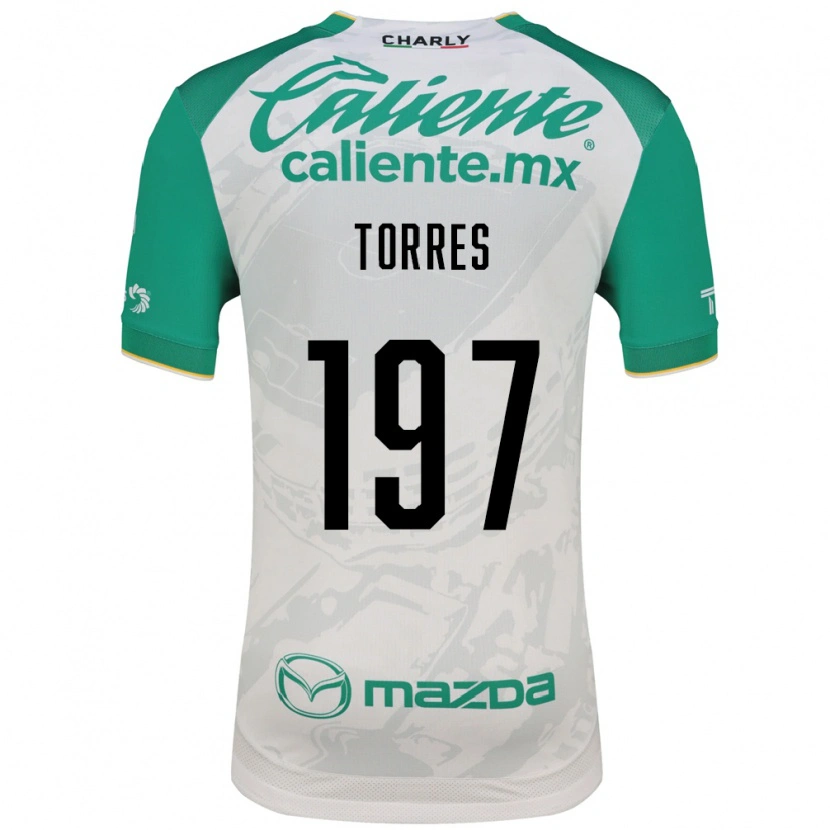 Danxen Heren Erick Torres #197 Lichtgroen Wit Uitshirt Uittenue 2026/27 T-Shirt