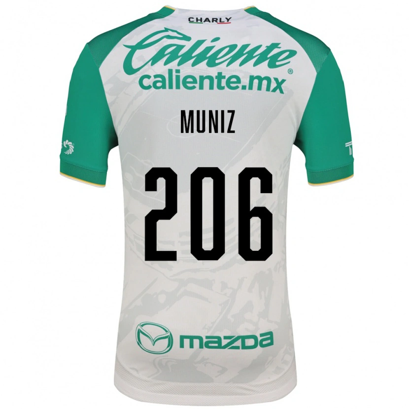 Danxen Heren Isaác Muñíz #206 Lichtgroen Wit Uitshirt Uittenue 2026/27 T-Shirt