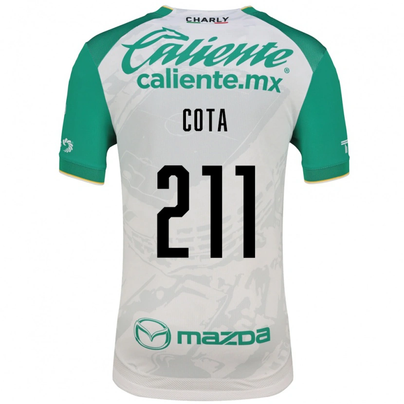 Danxen Heren Luis Cota #211 Lichtgroen Wit Uitshirt Uittenue 2026/27 T-Shirt