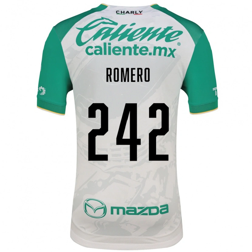 Danxen Heren Alan Romero #242 Lichtgroen Wit Uitshirt Uittenue 2026/27 T-Shirt
