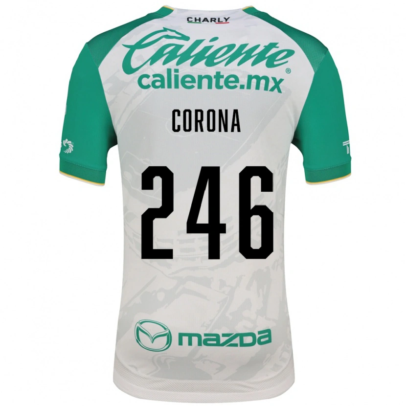 Danxen Heren Michael Corona #246 Lichtgroen Wit Uitshirt Uittenue 2026/27 T-Shirt