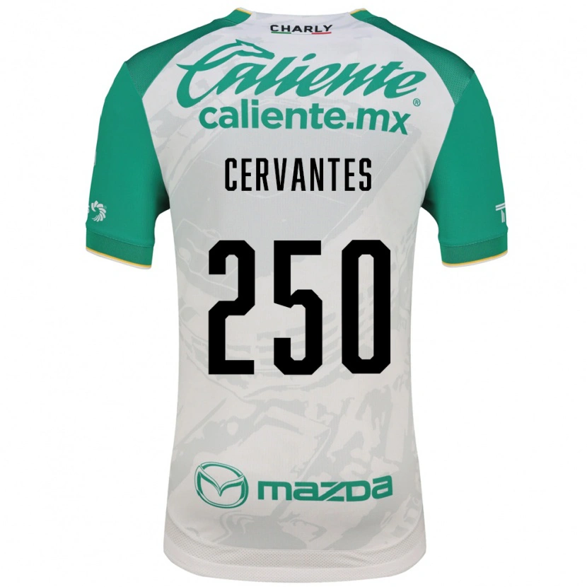 Danxen Heren Christian Cervantes #250 Lichtgroen Wit Uitshirt Uittenue 2026/27 T-Shirt