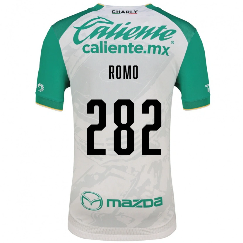 Danxen Heren Mateo Romo #282 Lichtgroen Wit Uitshirt Uittenue 2026/27 T-Shirt