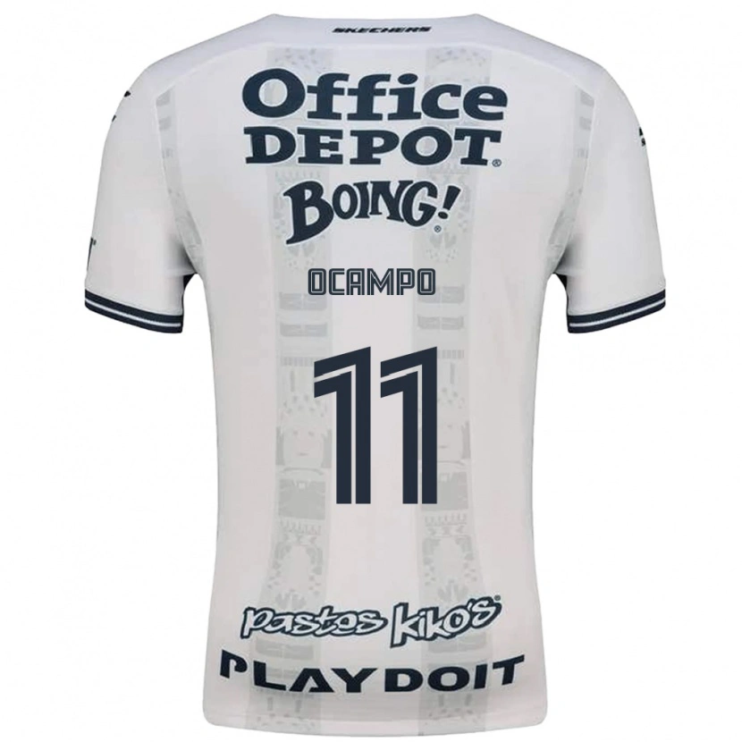 Danxen Heren Mónica Ocampo #11 Rood Wit Zwart Uitshirt Uittenue 2026/27 T-Shirt