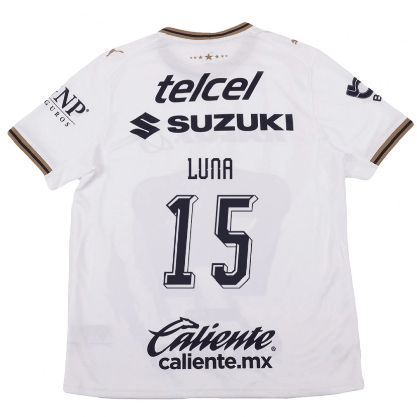 Danxen Heren Israel Luna #15 Wit Zwart Bruin Uitshirt Uittenue 2026/27 T-Shirt