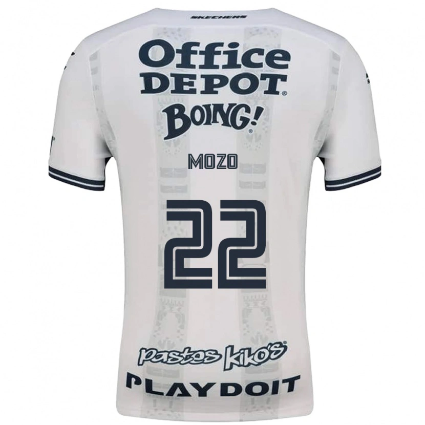 Danxen Heren Alan Mozo #22 Rood Wit Zwart Uitshirt Uittenue 2026/27 T-Shirt