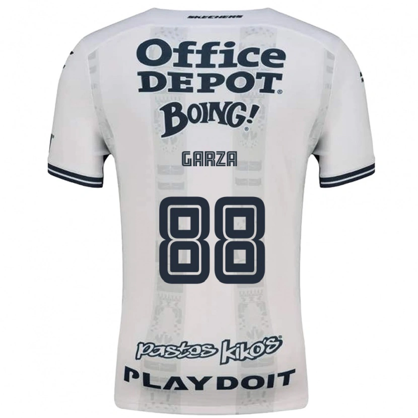 Danxen Heren Adrián Garza #88 Rood Wit Zwart Uitshirt Uittenue 2026/27 T-Shirt