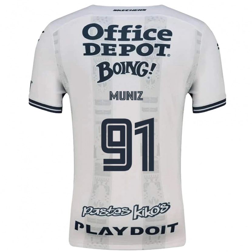 Danxen Heren Brandon Muñiz #91 Rood Wit Zwart Uitshirt Uittenue 2026/27 T-Shirt