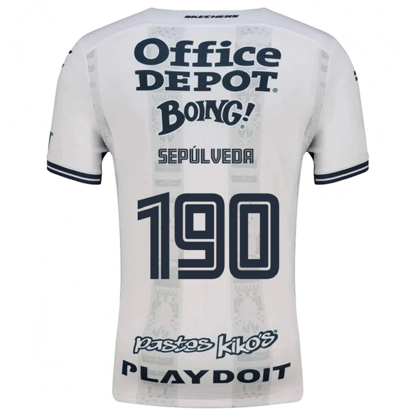 Danxen Heren Jeremy Sepúlveda #190 Rood Wit Zwart Uitshirt Uittenue 2026/27 T-Shirt