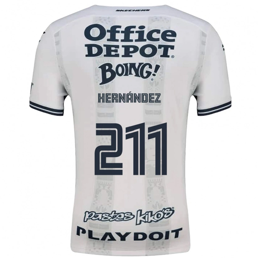 Danxen Heren Cristóbal Hernández #211 Rood Wit Zwart Uitshirt Uittenue 2026/27 T-Shirt
