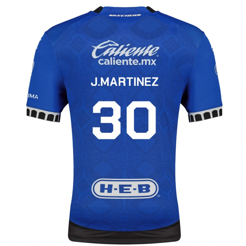 Danxen Heren Mono Martínez #30 Koninklijk Blauw Wit Zwart Uitshirt Uittenue 2026/27 T-Shirt
