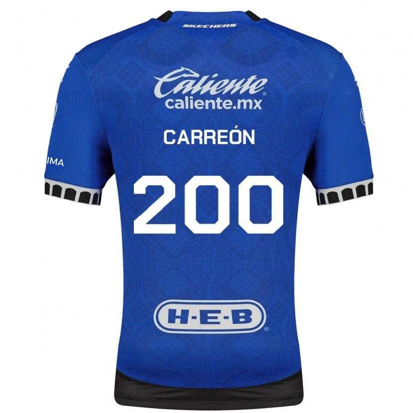 Danxen Heren Cristian Carreón #200 Koninklijk Blauw Wit Zwart Uitshirt Uittenue 2026/27 T-Shirt